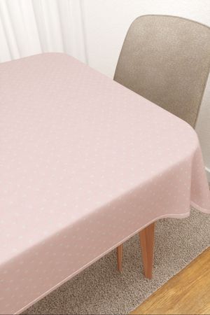 Tischdecke eckig in rosa