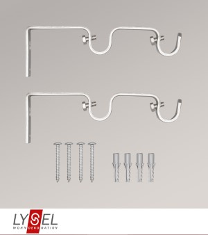 Lysel - 1 Paar Doppeltrger fr Topaz-Stangen